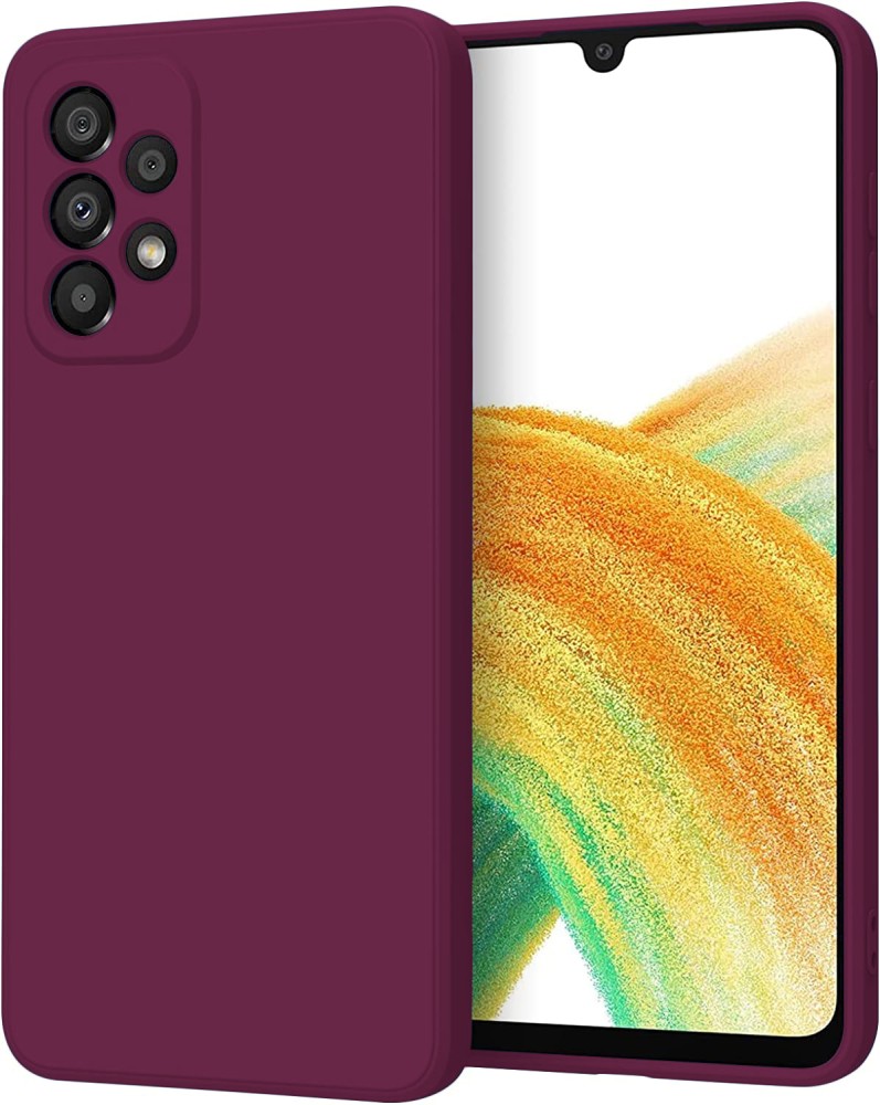 vonzee Back Cover for Samsung A52 Liquid Silicone Full Body