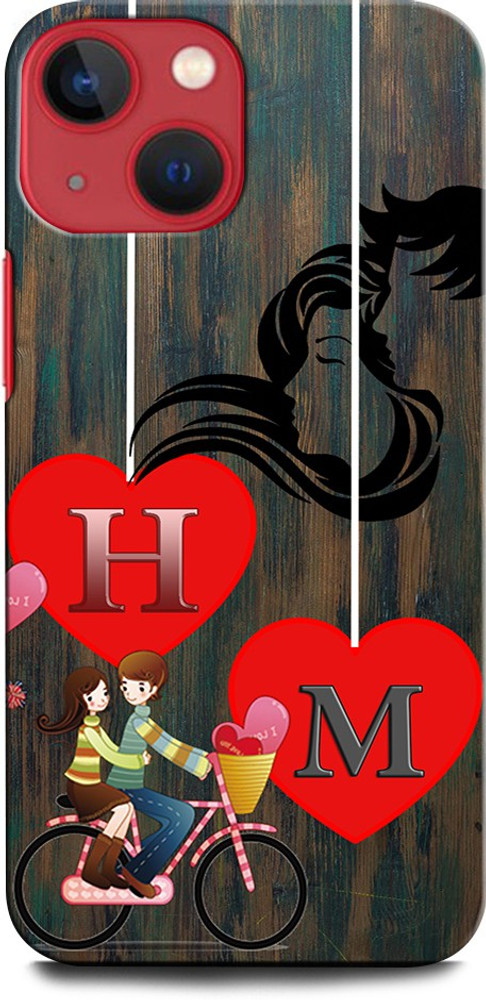 ORBIQE Back Cover for APPLE iPhone 12 Mini HM H LOVE M M LOVE H