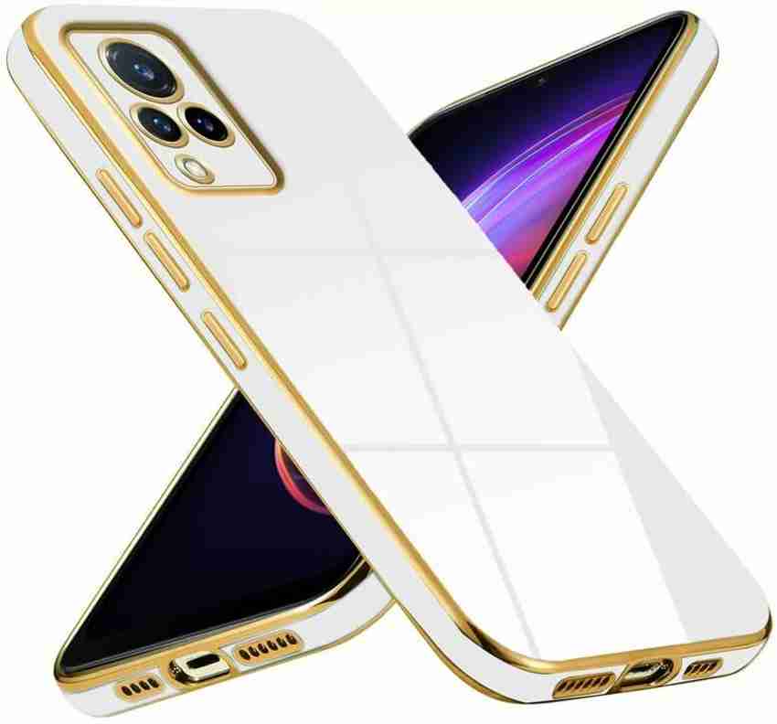 Pack of 2 Back Cover for Vivo V23 Pro 5G Clear Soft TPU Plating