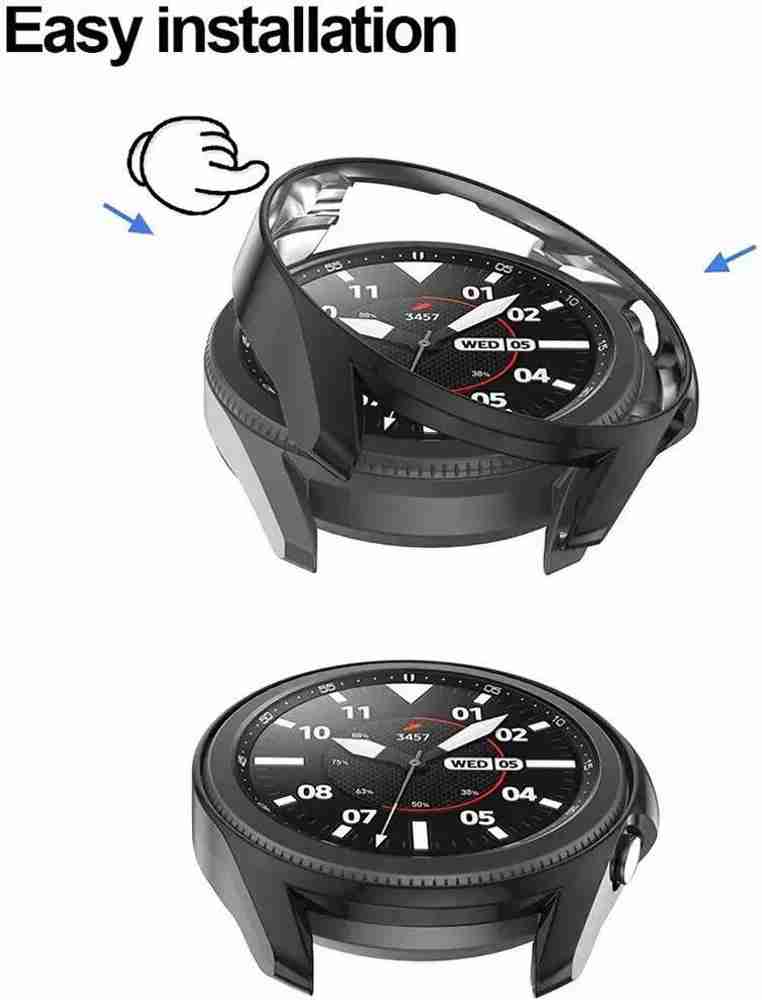 Oboe Bumper Case for Samsung Galaxy Watch 3 45mm Multi Color Soft