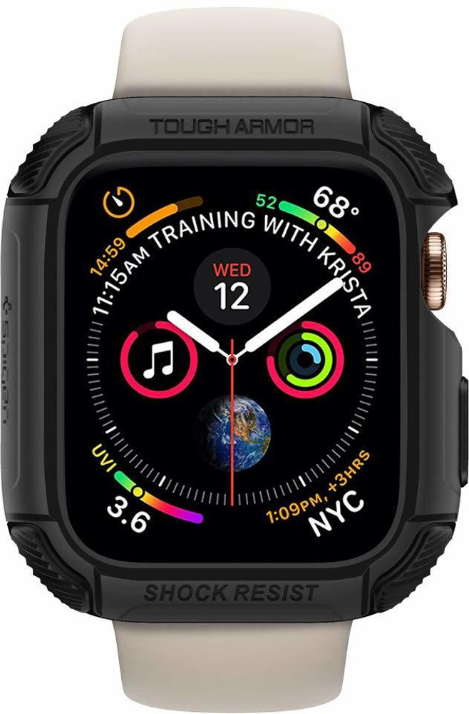 Spigen Tough Armor Bumper Case for Apple Watch Series SE2 6 SE 5 4 44mm Spigen Flipkart