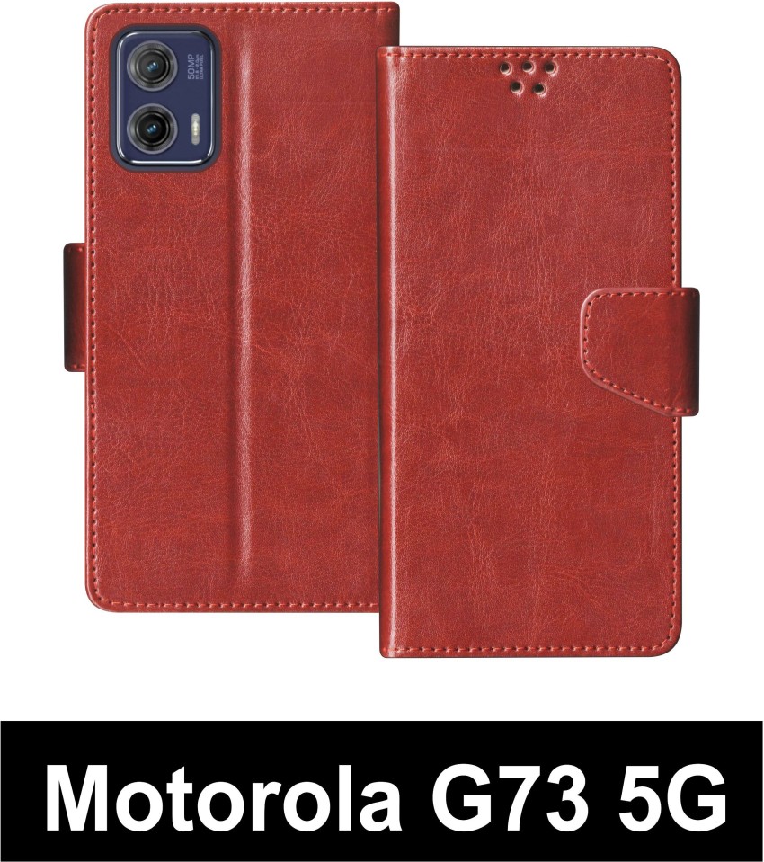 Buy Knotyy Flip Cover for Moto G73 5G, Motorola G73 5G Blue and Brown Faux  Leather (Pack of 1) Online at Best Prices in India - JioMart.