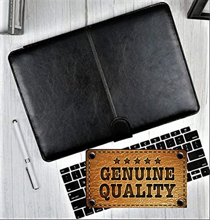Hp laptop with leather cover 2025