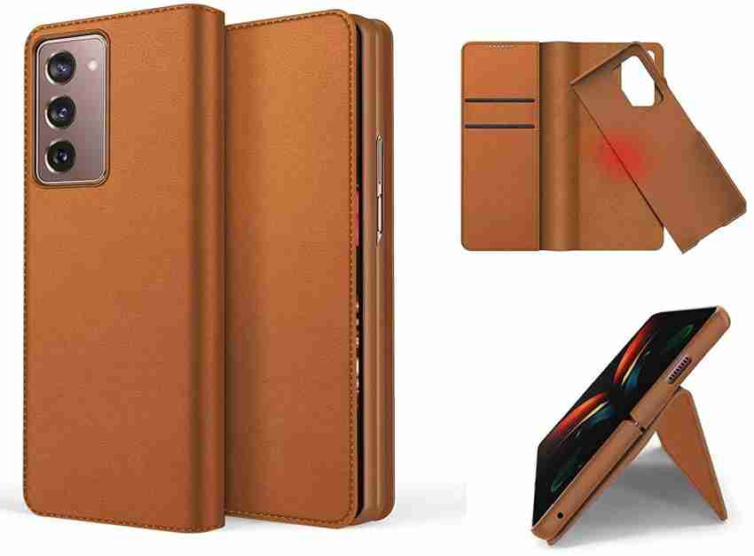 Galaxy Z Fold 2 Louis Vuitton Brown Hard Case – Casecart India