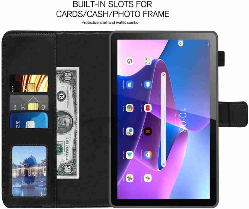 Cover Custodia Supporto Trifold per Lenovo Tab M10 Plus (3rd Gen) 10.6  Pollici