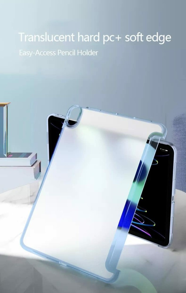 ProElite Smart Flip Case for Apple iPad Pro 11 inch 3rd Gen 2021, with  Pencil Holder, Light Blue