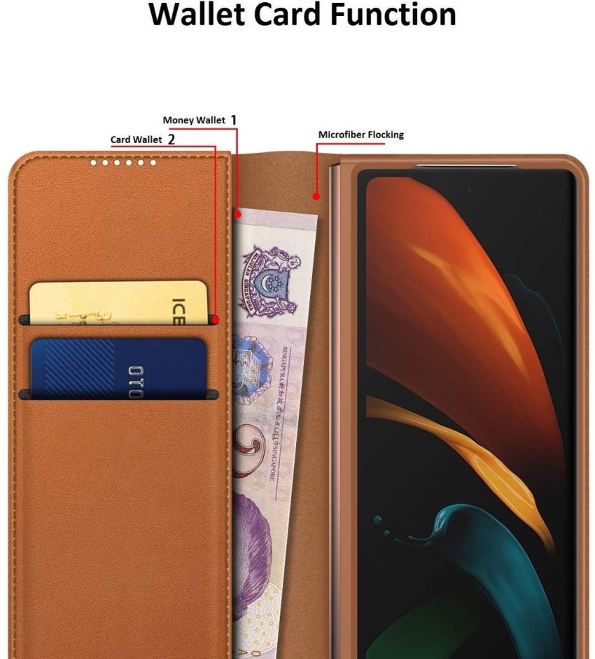 Galaxy Z Fold 2 Louis Vuitton Brown Hard Case – Casecart India