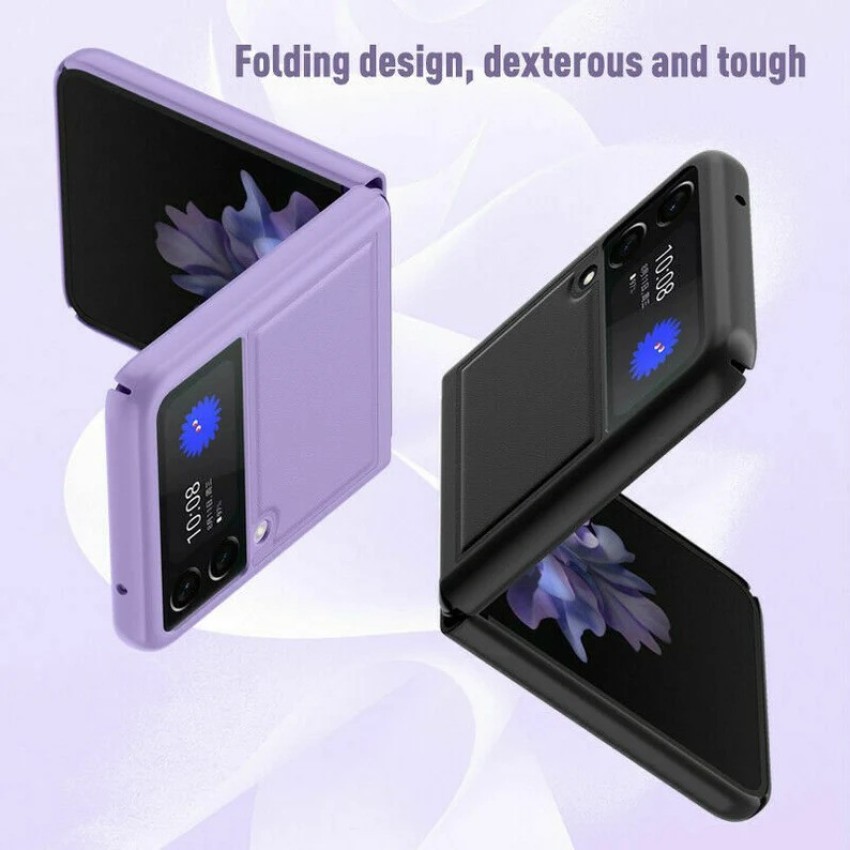 Slim PU Leather Cases For Samsung Galaxy Z Flip 5 4 3 5G Ultra