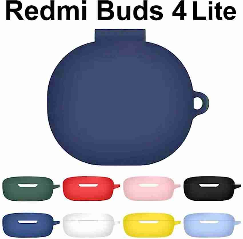 For Xiaomi Redmi Buds 4 Lite Silicone Earphone Protective Case with Hook  (British Lavender)