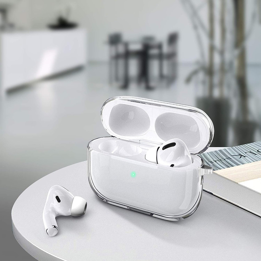 SCALEBEE Front Back Case for Airpods Pro 2 Transparent Soft TPU