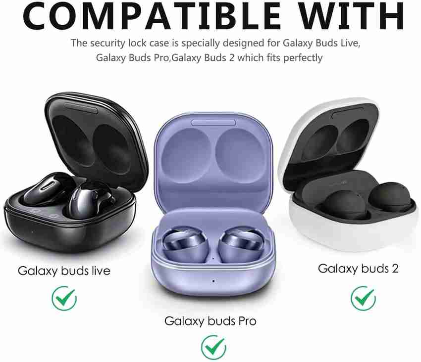 AGEIS Front Back Case for Galaxy Buds 2 2021 Galaxy Buds Pro