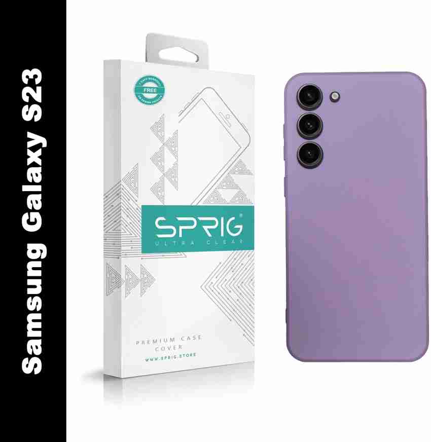 Sprig TPU Matte Back Cover for Samsung Galaxy S23 Plus Samsung