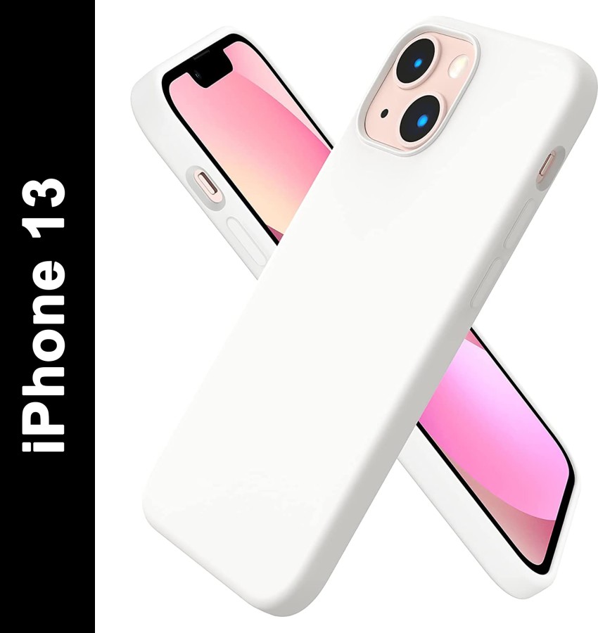 Midos Back Cover For Apple Iphone 13, Silicone With Full Protection Soft  Slim Back Cover For - Iphone 13 (White) - Midos : Flipkart.Com