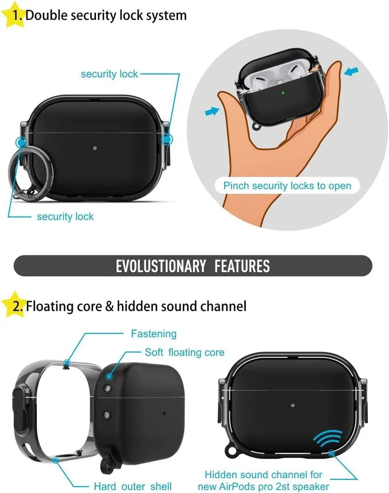 Airpods pro hard case new arrivals