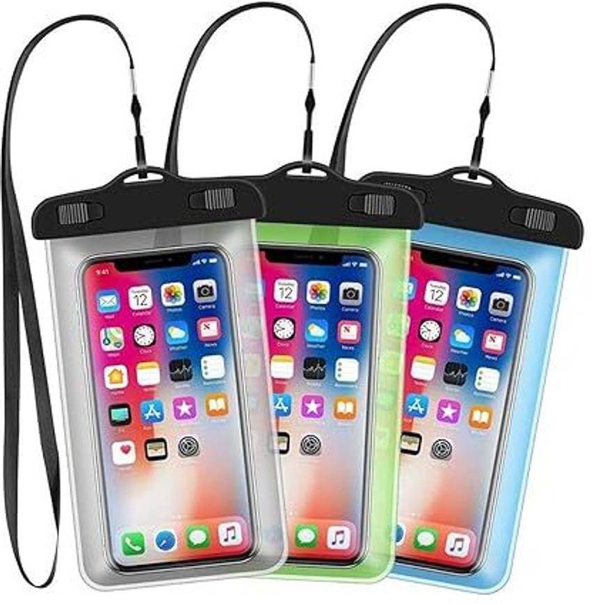 Hanging pouch for mobile outlet
