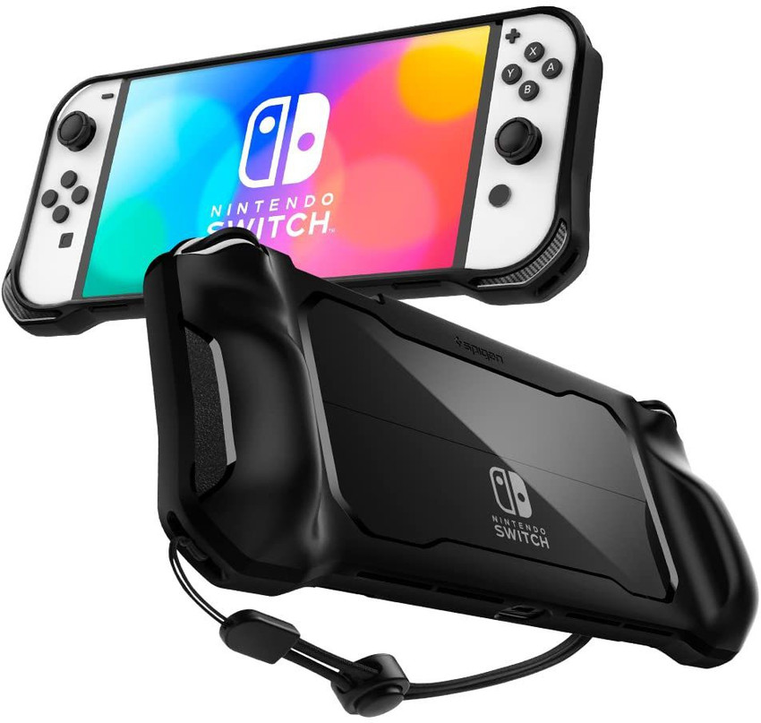 Spigen Rugged Armor Pouch for Nintendo Switch | Nintendo Switch OLED (2021)  - Spigen : Flipkart.com