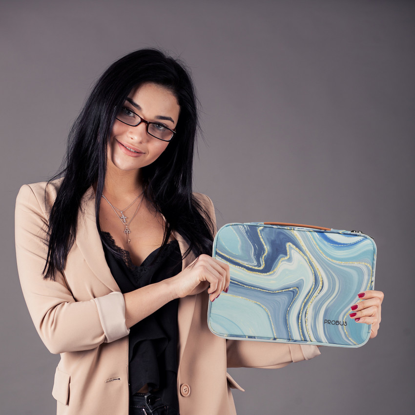 Flipkart Probus 15.6 Inch Printed Laptop Bag Sleeve Gilt Marble Laptop Sleeve Cover Laptop Sleeve Cover