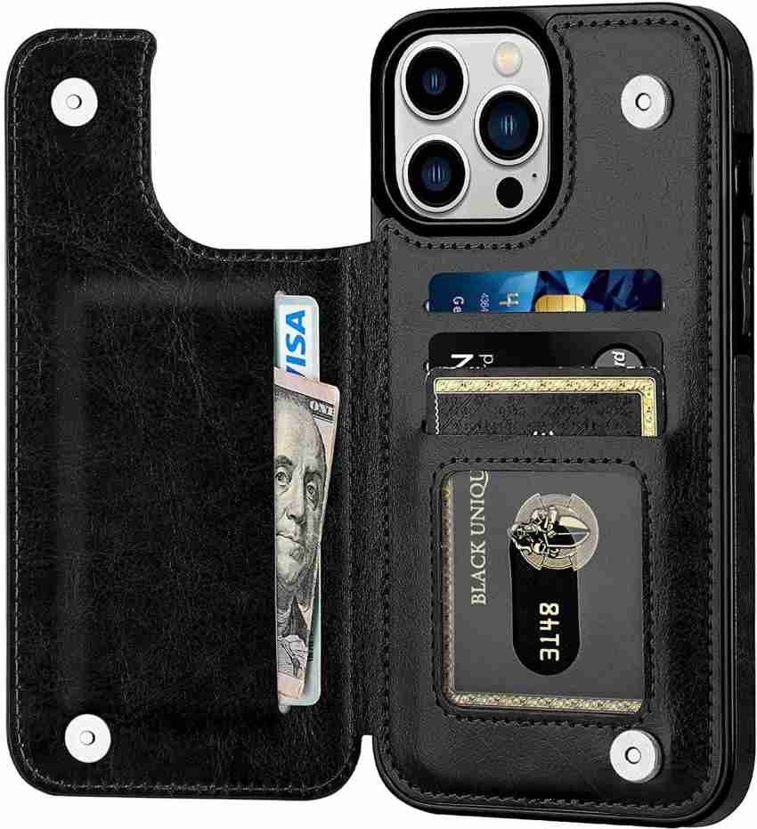 PAYERU Crossbody Wallet Case for iPhone 14 Pro Max Back Cover Full