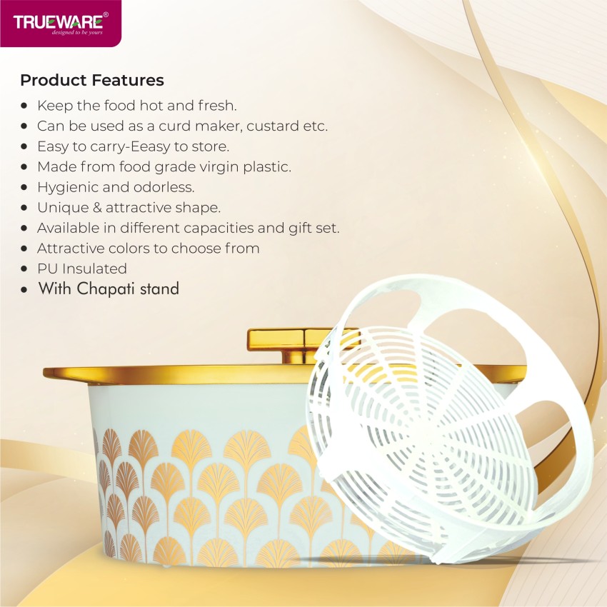 TUPPERWARE Cristal way 600 ml microwave safe pack of 1 Thermoware Casserole  Price in India - Buy TUPPERWARE Cristal way 600 ml microwave safe pack of 1  Thermoware Casserole online at