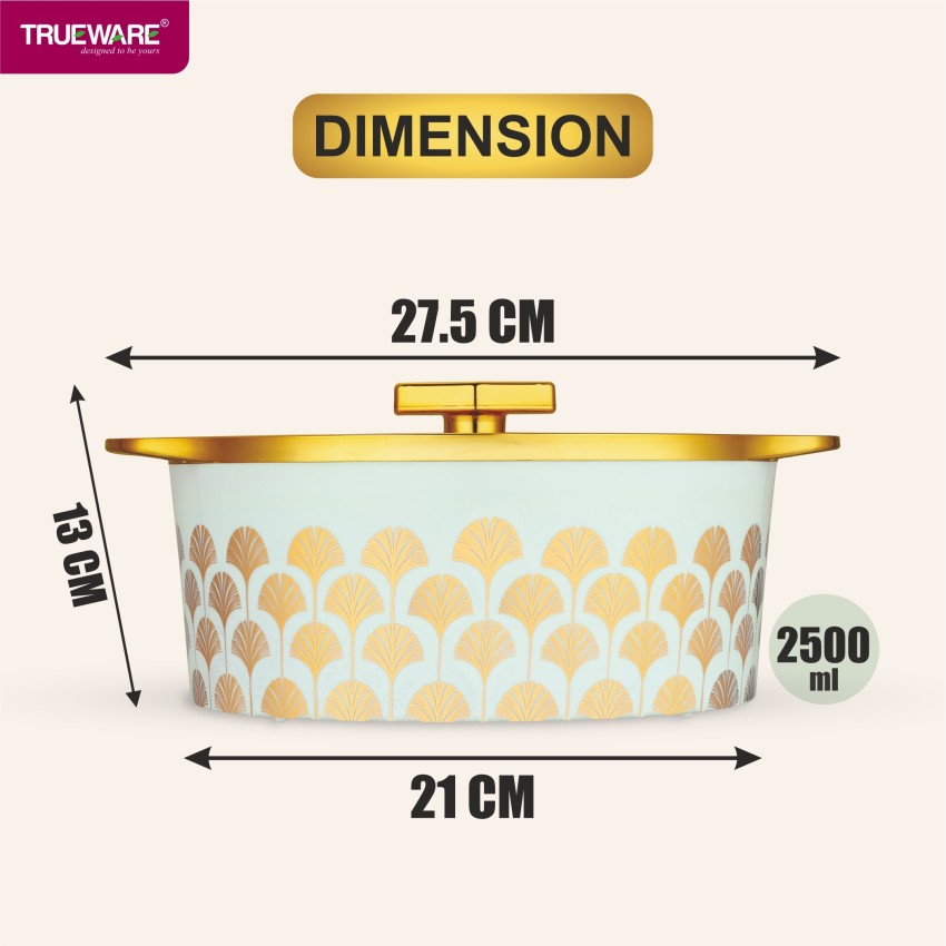 TUPPERWARE Cristal way 600 ml microwave safe pack of 1 Thermoware Casserole  Price in India - Buy TUPPERWARE Cristal way 600 ml microwave safe pack of 1  Thermoware Casserole online at