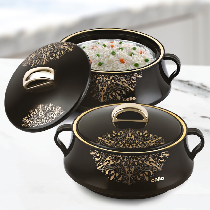 Cello Midas Insulated Casseroles Set