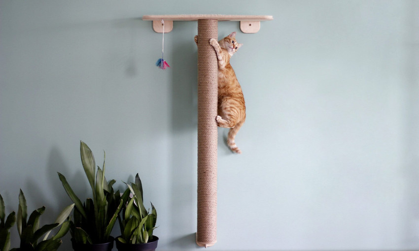 Jute rope for cat tree top
