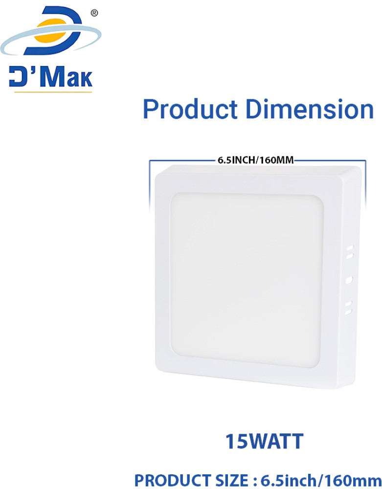 Dimensional shop square led