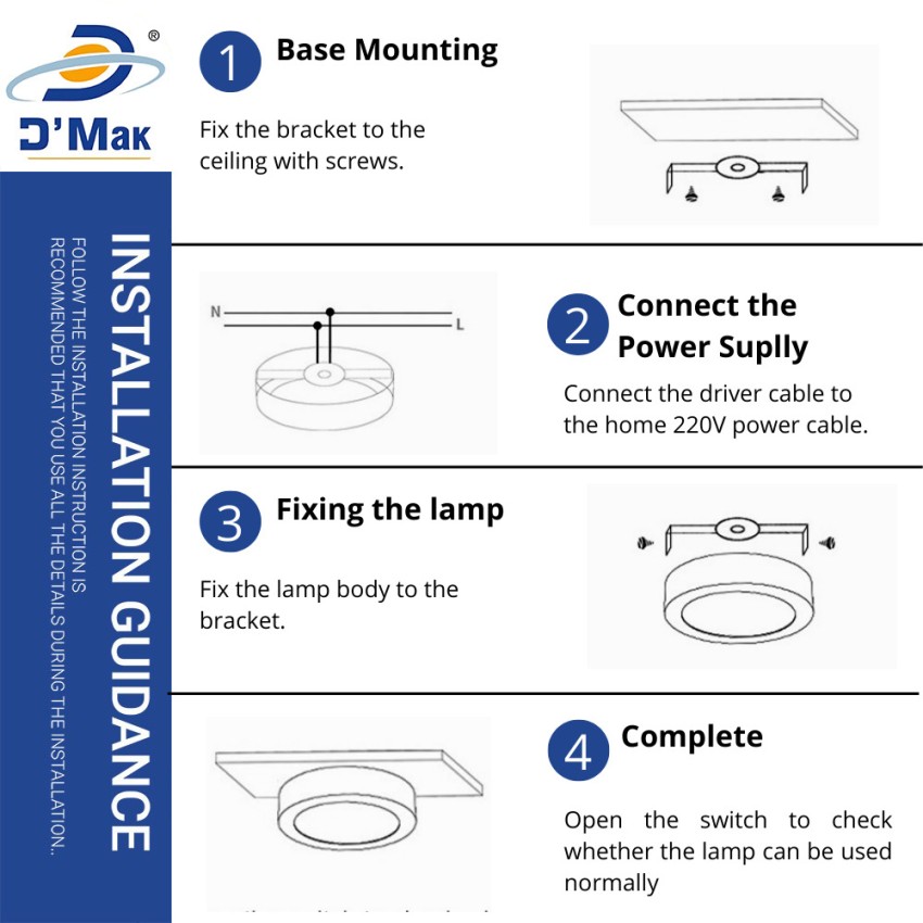 Ceiling Light Installation Guide | Shelly Lighting