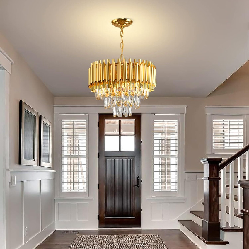 かなでもの Gold × Glass Ceiling Light 3 かなでもの Gold × Glass