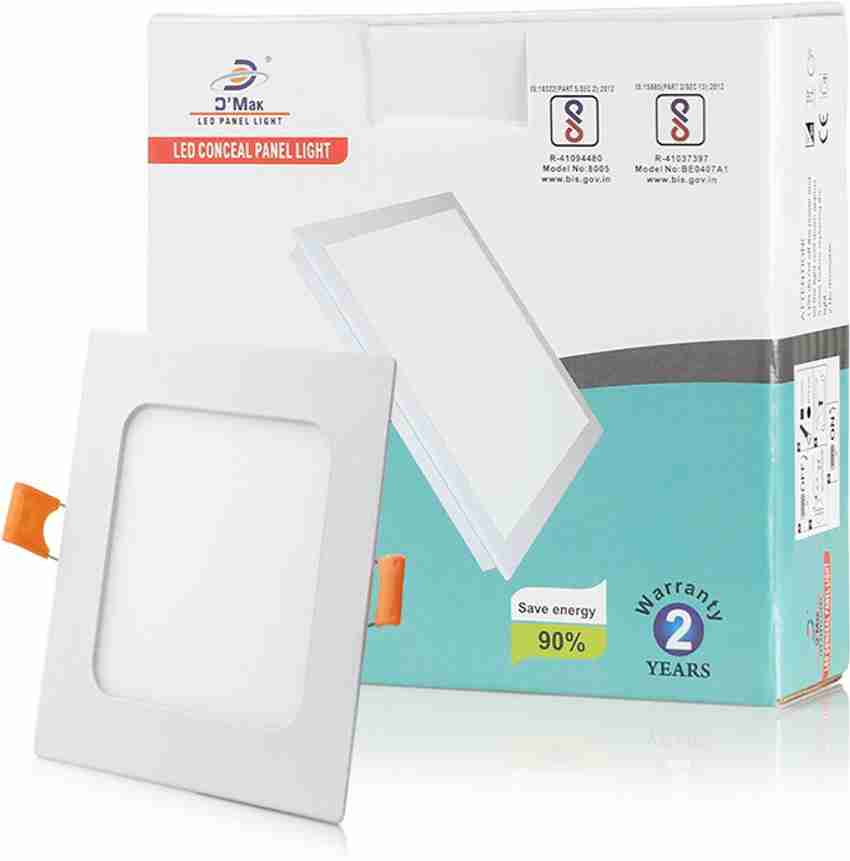 D Mak 4 Watt White HOT Ultrathin design slim Square panel light