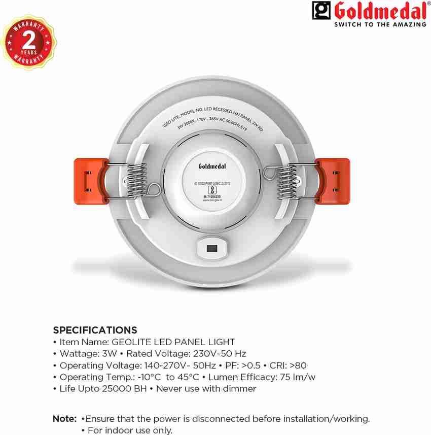 Goldmedal Geolite Panel Light GM GL91256CD GEOLIGHT PNL 3W PO1 GL91256CD Ceiling Light Ceiling Lamp Price in India Buy Goldmedal Geolite Panel Light GM GL91256CD GEOLIGHT PNL 3W PO1 GL91256CD Ceiling ...