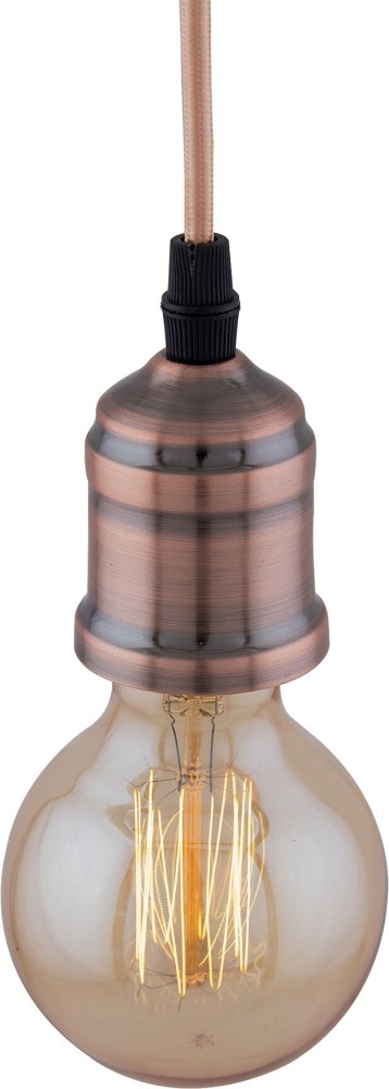 Homesake Edison Filament Metallic Antique Copper Bulb Holder