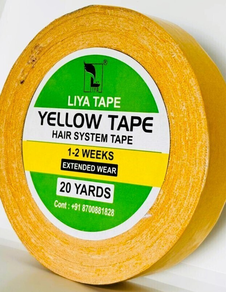 liya Hair Yellow Tape|Double Sided|Hair Patch