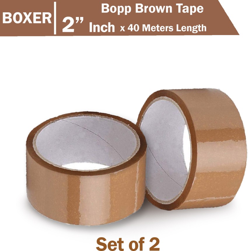 Boxer Brown Tape ( Combo Pack) 2 Inch x 40 Meters