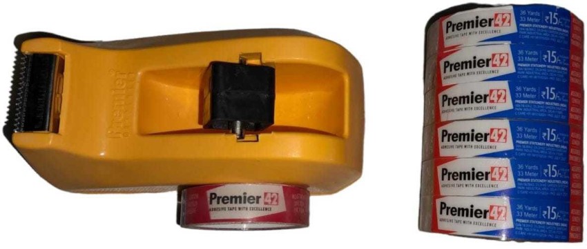 2 Pcs Packaging Tape Dispenser Cutter Mini Duct Multifunction