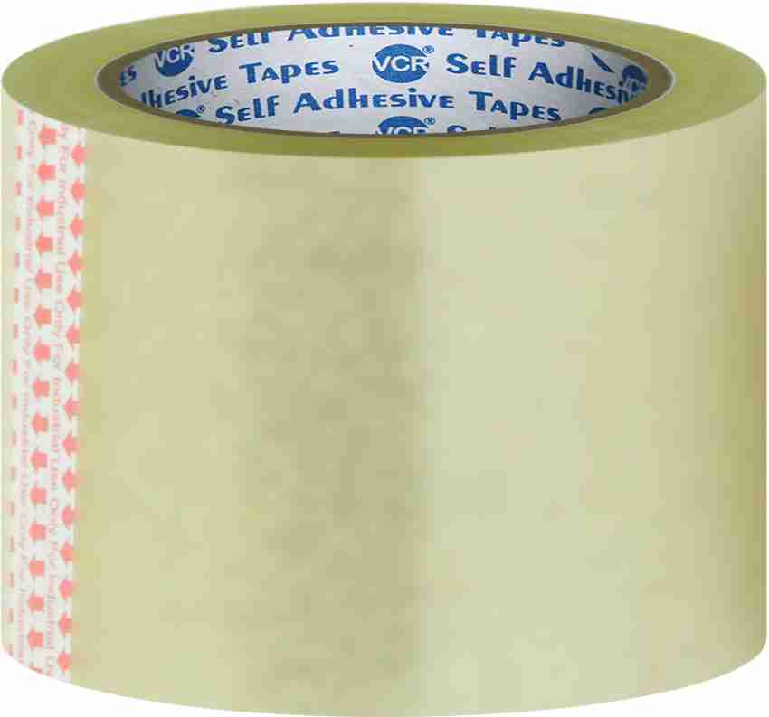 VCR Self Adhesive Transparent Cello Tape 65 Meter Length 96mm