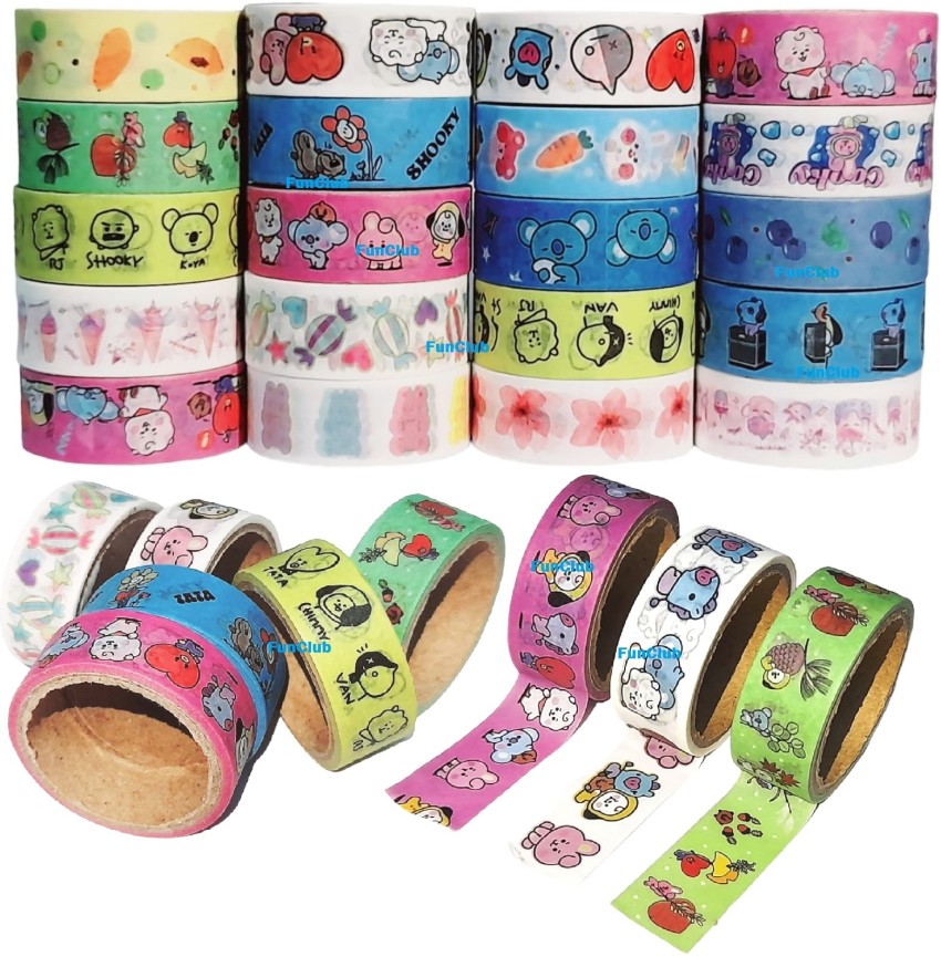 Mermaid Washi Tape. Planner Decoration. Kawaii Washi Tape. Cute Washi Tape.  Masking Tape. Planner Supplies. Craft Tape. Anime Washi Tape. · Magsterarts  · Online Store Powered by Storenvy
