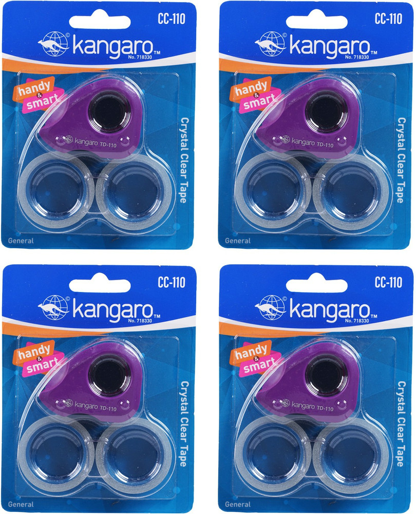 Clear shop tape dispenser