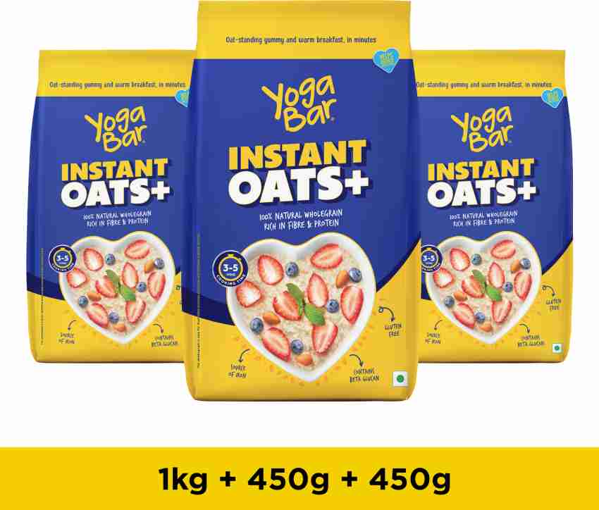 100% Rolled Oats 1kg – Yoga Bars