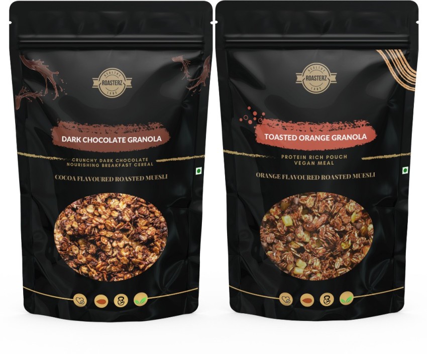 Yogabar High Protein Dark Chocolate Muesli 400g with Anti-Oxidant Nuts  Seeds Mix 200g Pouch Price in India - Buy Yogabar High Protein Dark  Chocolate Muesli 400g with Anti-Oxidant Nuts Seeds Mix 200g