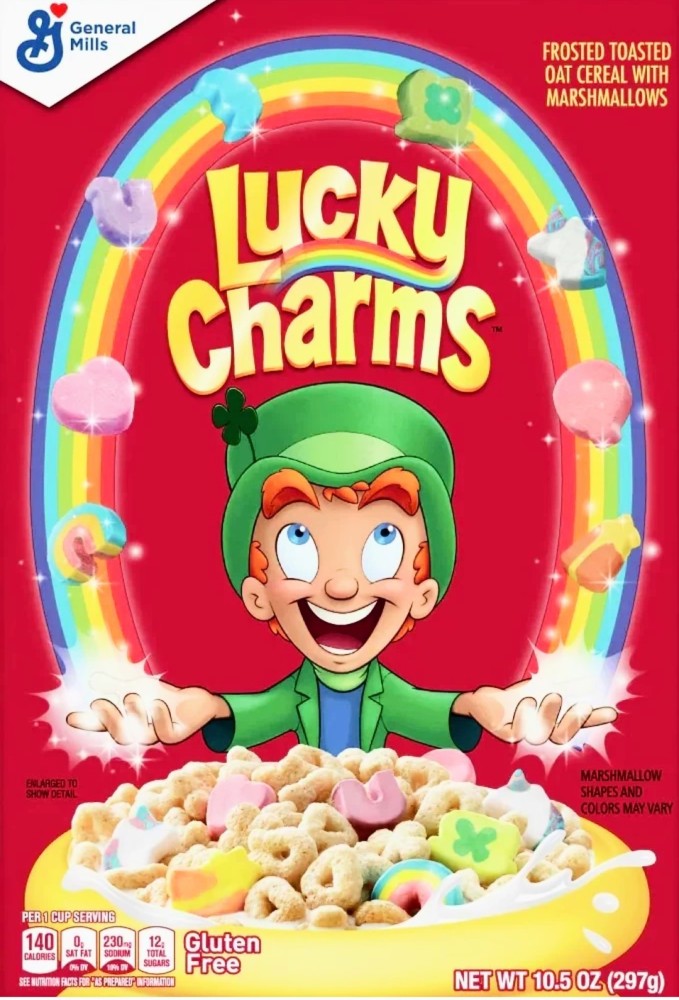 General Mills Lucky Charms Frosted Toasted Oat Cereal With Marshmallows Box  Price in India - Buy General Mills Lucky Charms Frosted Toasted Oat Cereal  With Marshmallows Box online at