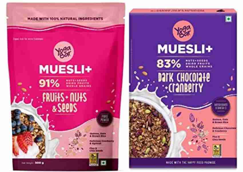 Yogabar Muesli Plus Pouch Price in India - Buy Yogabar Muesli Plus Pouch  online at