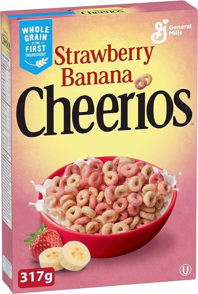 General Mills Cheerios Naturally Flavoured Strawberry Banana Made with Real  Fruit Box Price in India - Buy General Mills Cheerios Naturally Flavoured  Strawberry Banana Made with Real Fruit Box online at