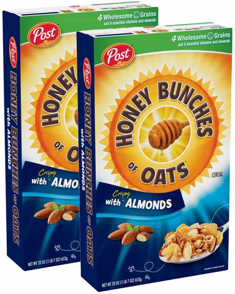ESSENTIAL EVERYDAY HONEY OAT CLUSTER ALMOND CEREAL / 14.5 OZ