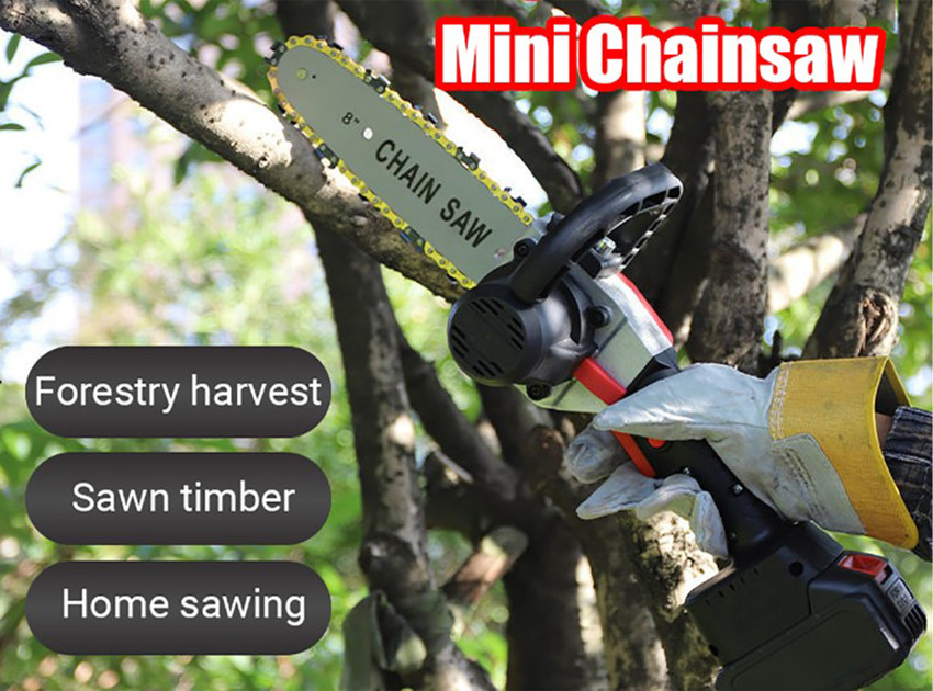 Cordless best sale mini chainsaws