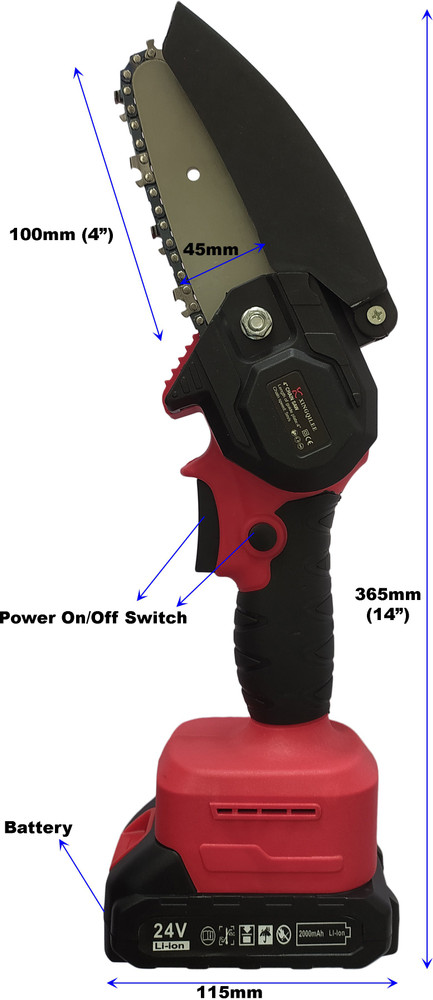 Rechargeable mini wood cutting chainsaw shop