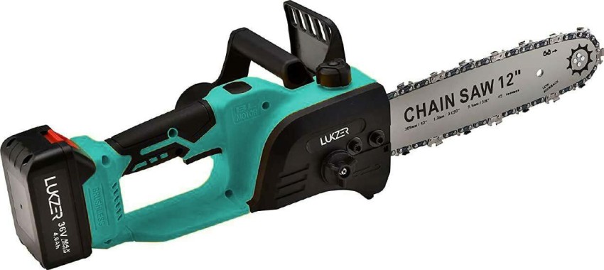 lukzer 36V 12inch Green CCS 01 Handheld Wood Cutting Tree