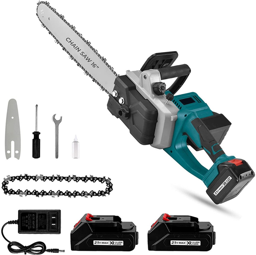 Omada 21V Cordless Large Chainsaw 16 Inch Portable Handheld