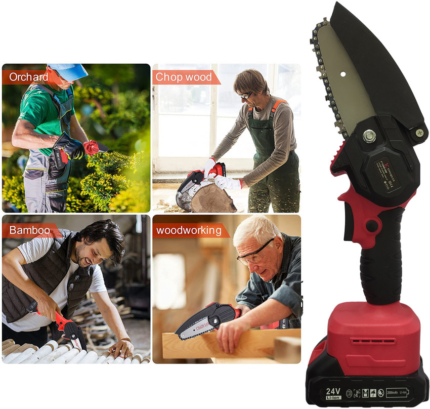 Cordless sales handheld chainsaw