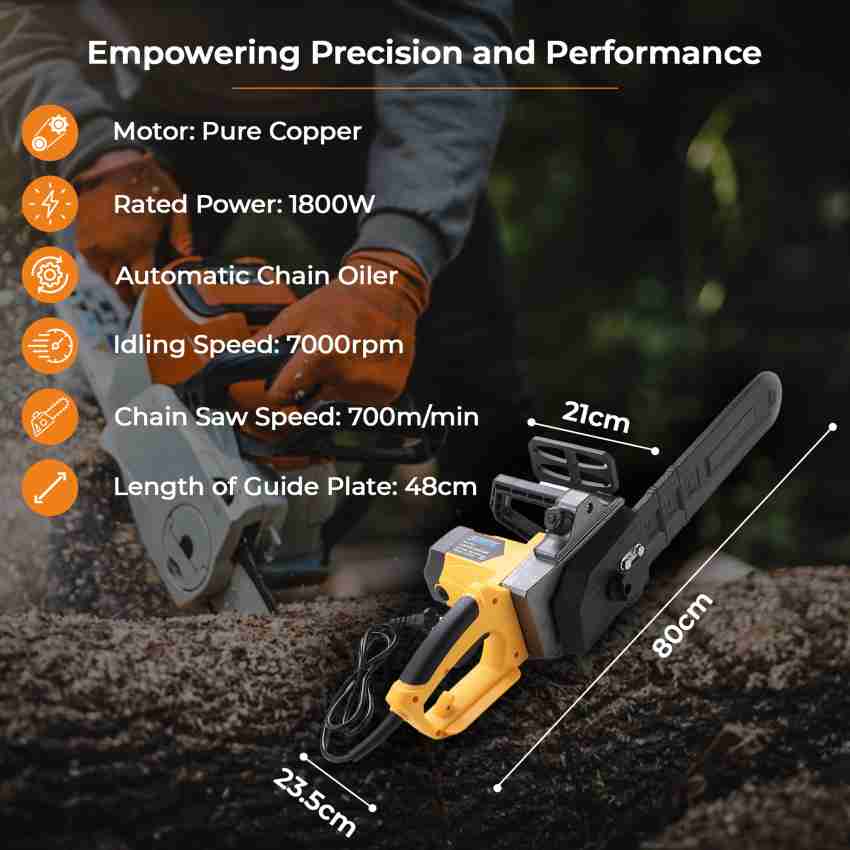 Dewalt best sale corded chainsaw